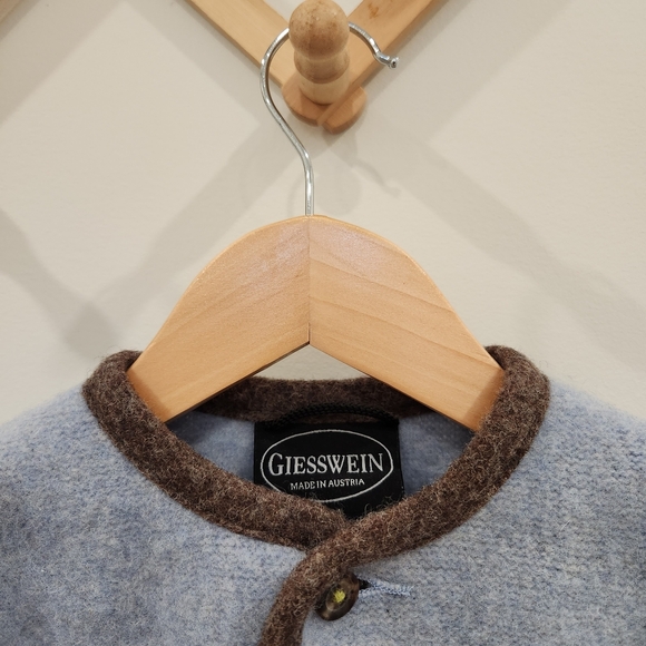 GIESSWEIN AUSTRIA vintage 18m baby toddler wool coat - Picture 4 of 12